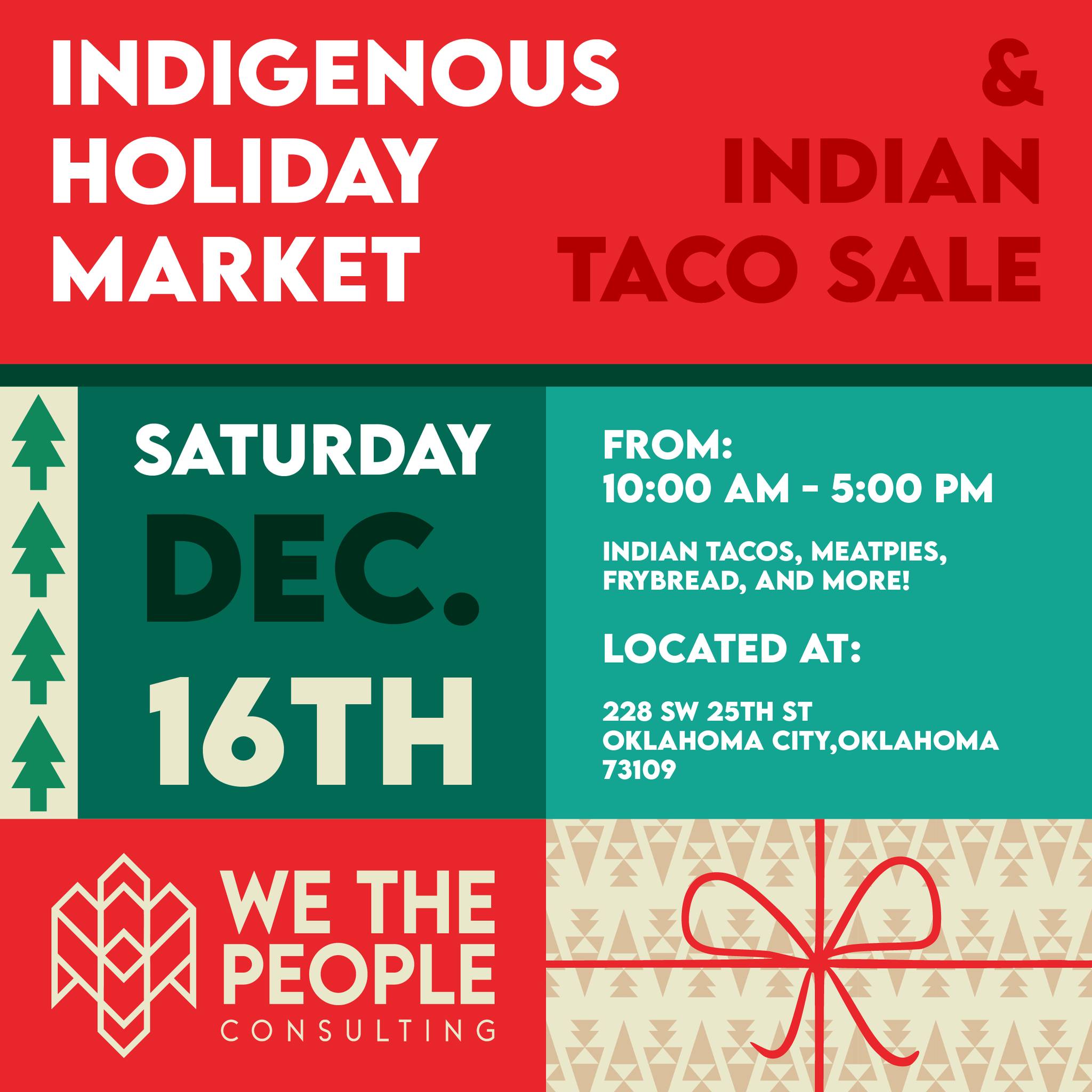 Indigenous Holiday Market